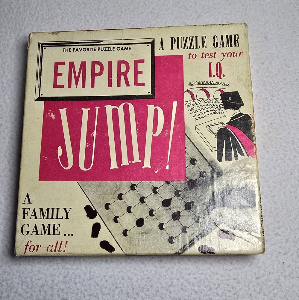 Vintage Family IQ Game "Empire Jump"